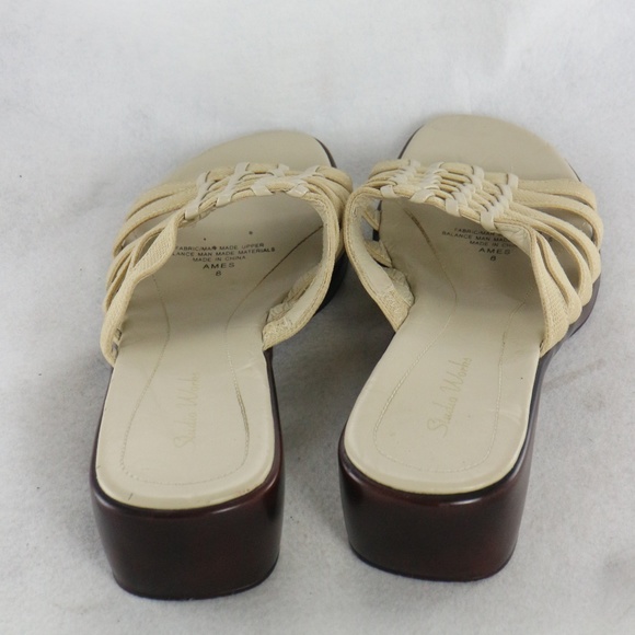 STUDIO WORKS Ames Strappy Open Low heel Sandals - Picture 3 of 8